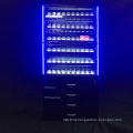 Flooring Metal Led Cigarette Cigar Display Cabinet